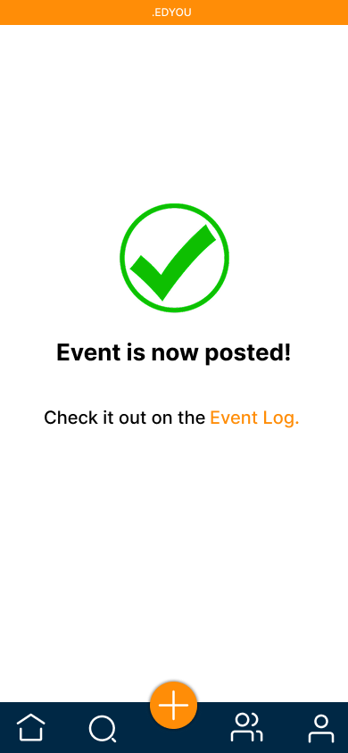 Event Posted